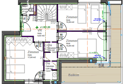 Obergeschoss Grundriss Obergeschoss